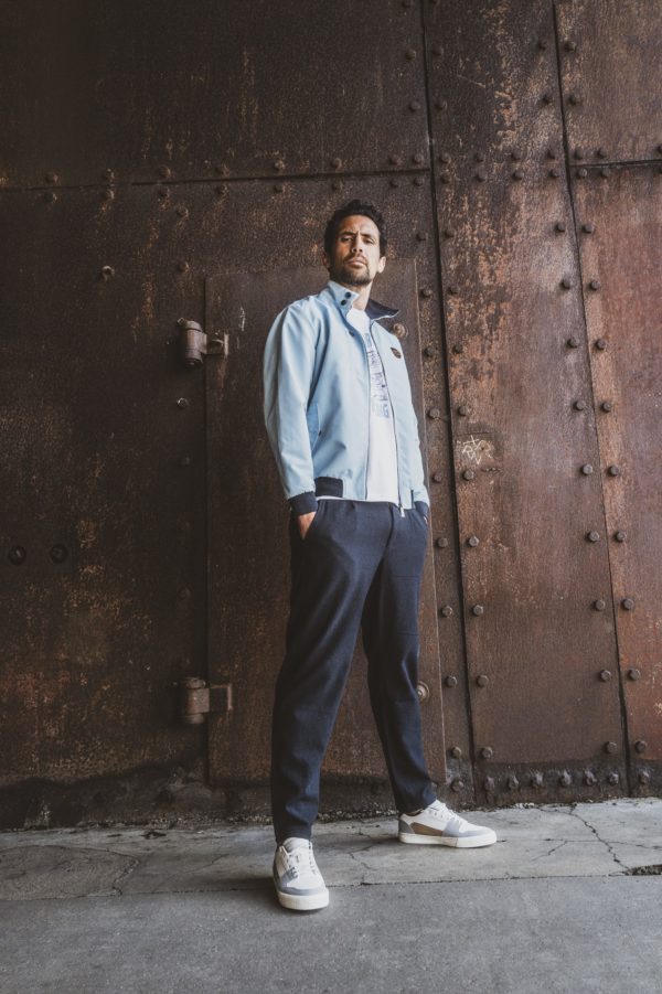 Veste classique bleu ciel – Image 4