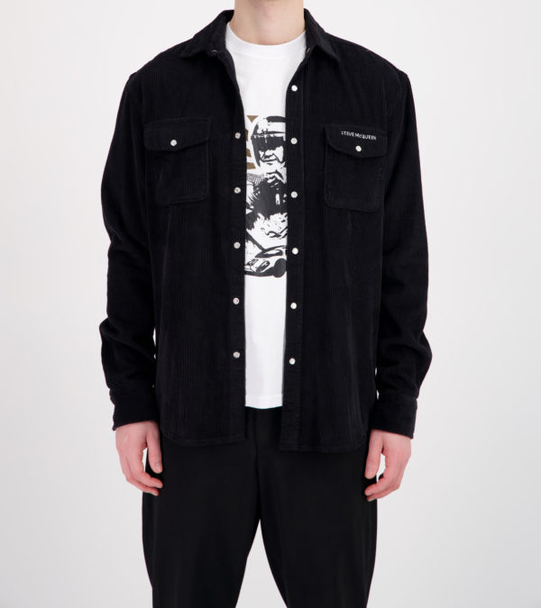 Chemise Corduroy Le Mans Steve Mc Queen black